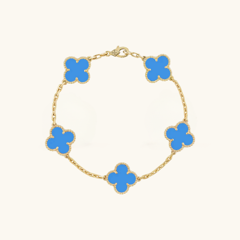 Clover Armbånd Blå