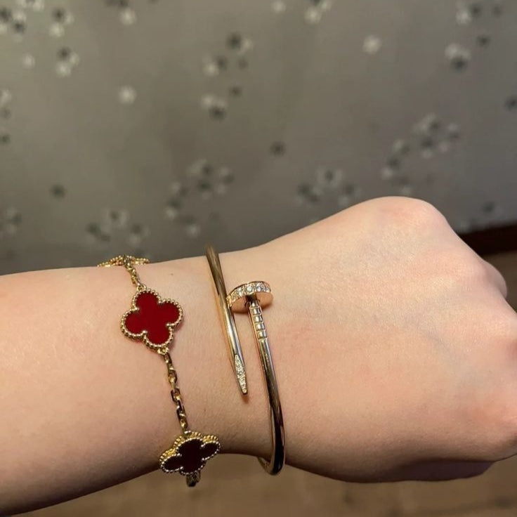 Clover Armbånd Rød