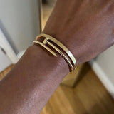 Elegance Spikerarmbånd i Gull