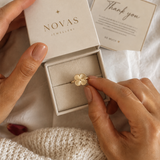 Clover Ring i Gull