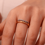 Adeline Smal Ring i Gull