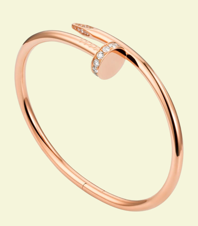 Elegance Spikerarmbånd i Roségull