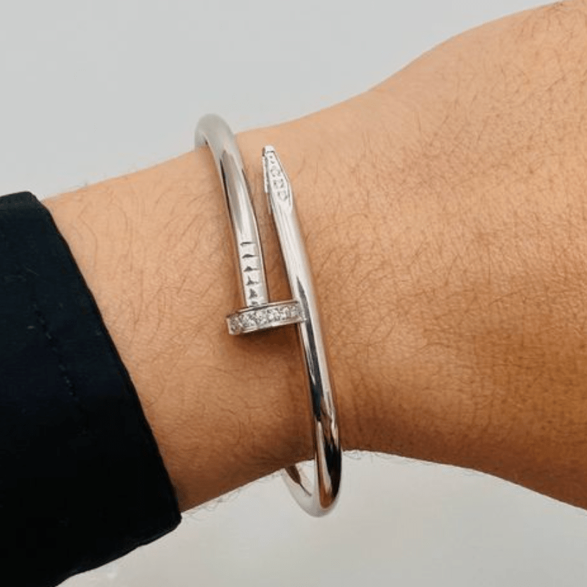 Elegance Spikerarmbånd i Sølv