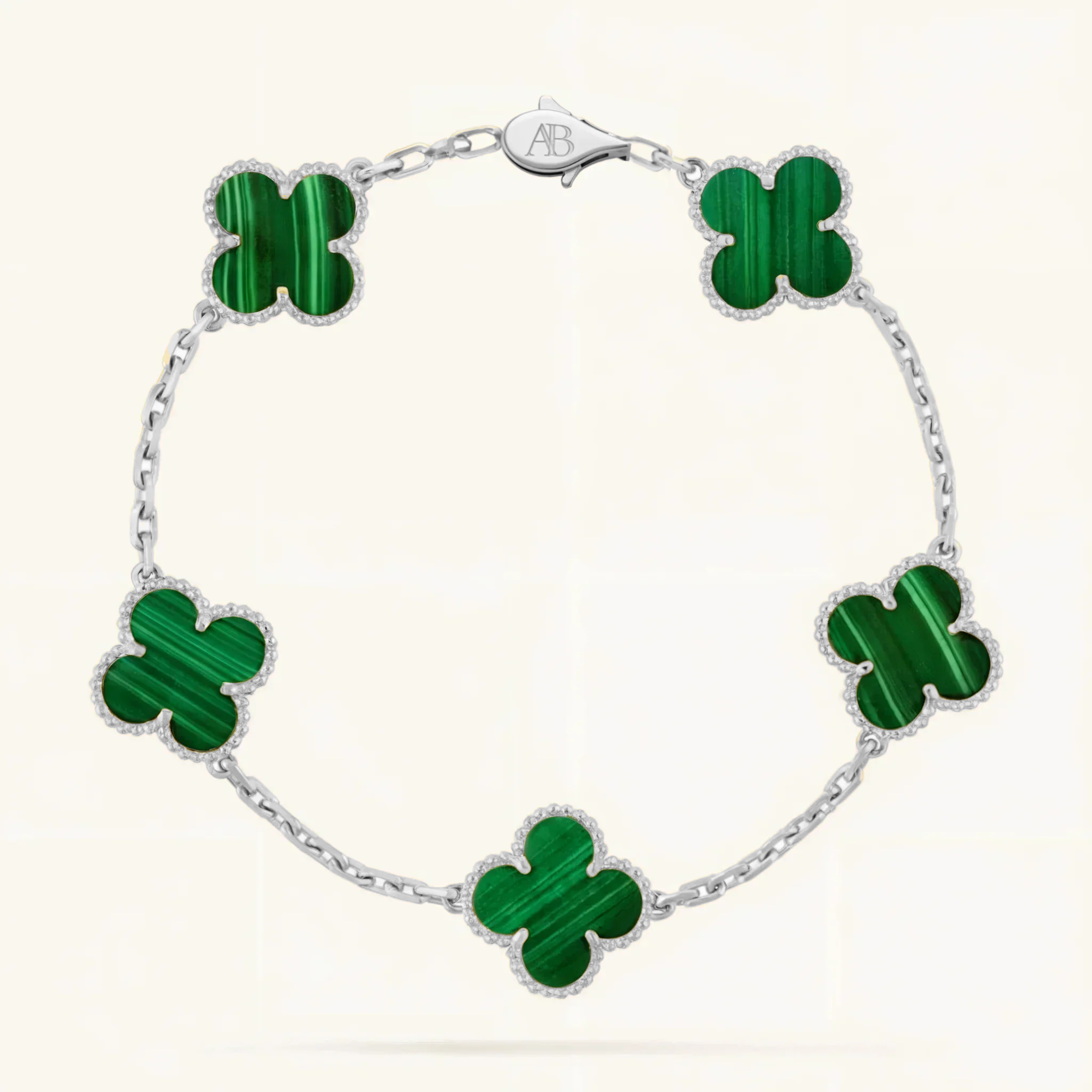 Clover Armbånd Grønn