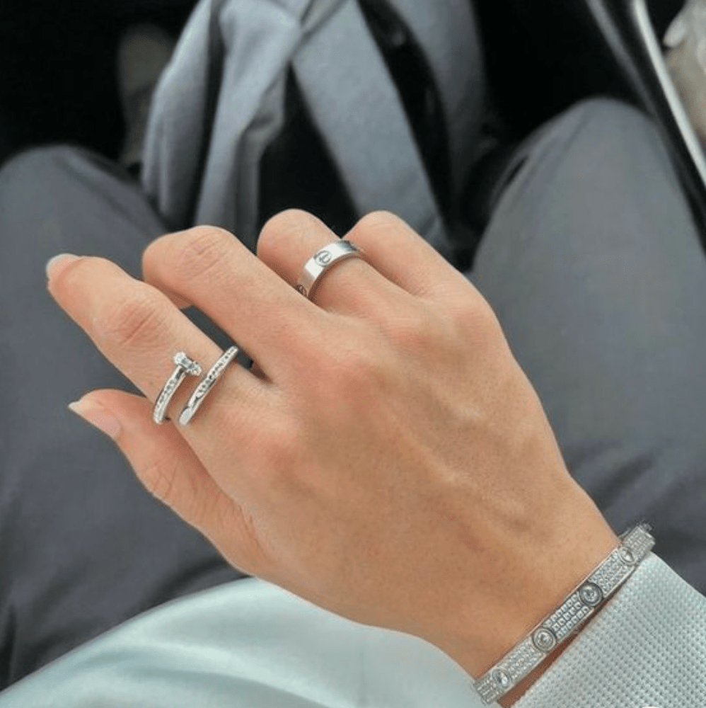 Eternity Link Polert Armbånd i Sølv