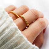 Melody Tvunnet Ring