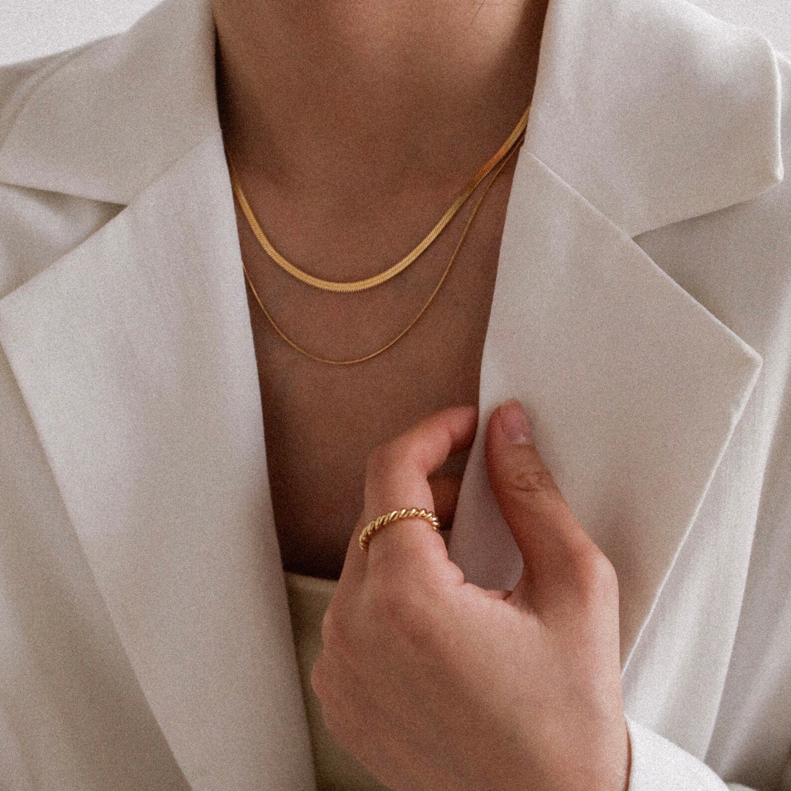 Melody Tvunnet Ring