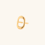 Noelle Uregelmessig Ring i Gull