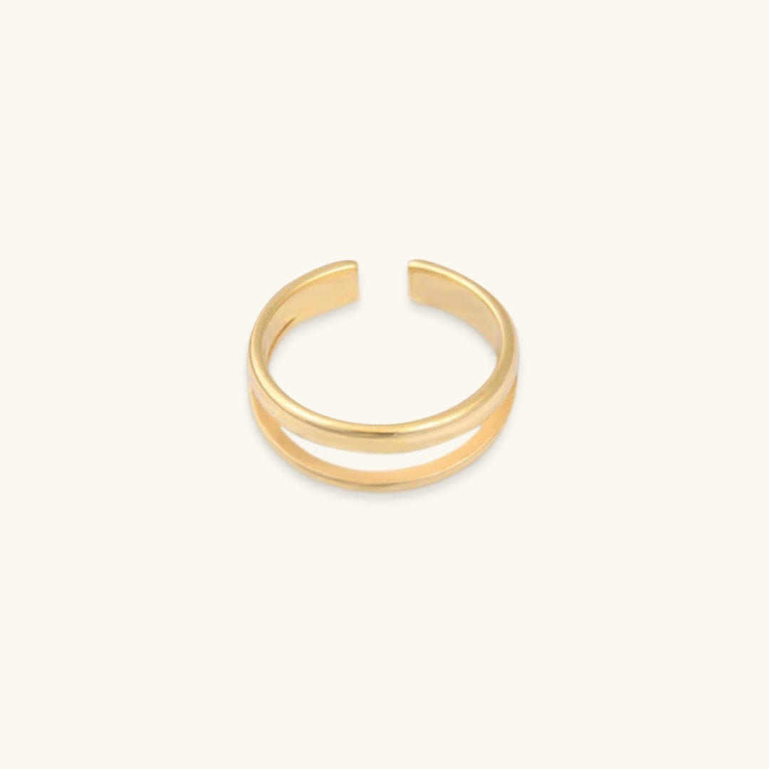 Olivia Teksturert Ring