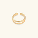 Olivia Teksturert Ring