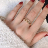 Olivia Teksturert Ring
