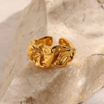 Paloma Skulpturert Ring i Gull