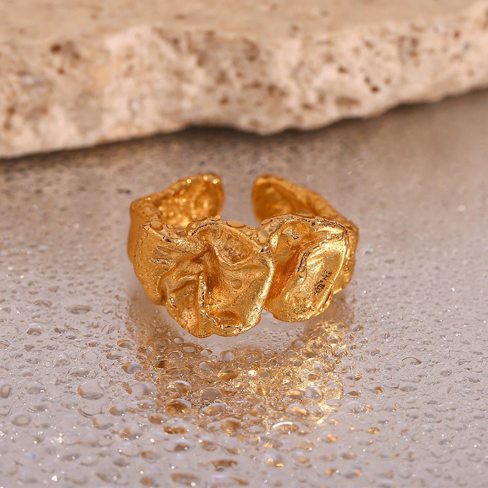 Paloma Skulpturert Ring i Gull