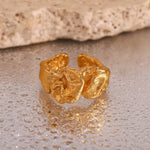 Paloma Skulpturert Ring i Gull