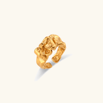 Paloma Skulpturert Ring i Gull