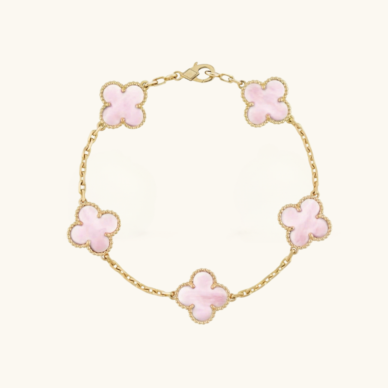 Clover Armbånd Rosa