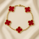 Clover Armbånd Rød