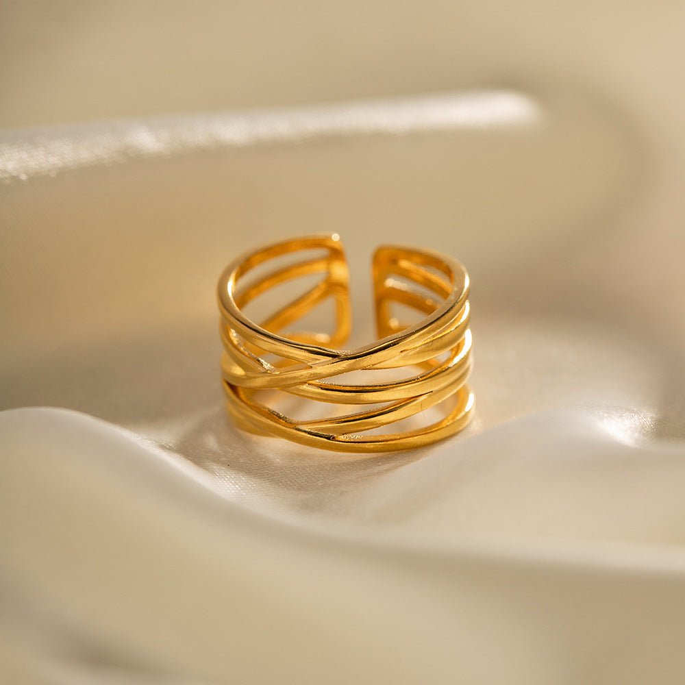 River Stablebar Ring i Gull