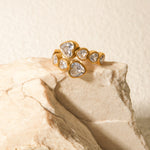 Romy Hjerteformet Ring i Gull