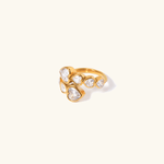 Romy Hjerteformet Ring i Gull