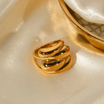 Sona Tvunnet Ring i Gull