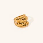 Sona Tvunnet Ring i Gull