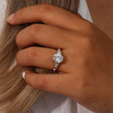 Syllia Diamantring i Gull