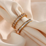 Unna Minimalistisk Ring i Gull