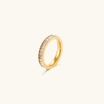 Unna Minimalistisk Ring i Gull