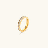 Unna Minimalistisk Ring i Gull
