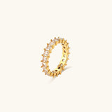 Unna Minimalistisk Ring i Gull