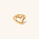 Verity Hjerteformet Ring