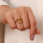 Verity Hjerteformet Ring