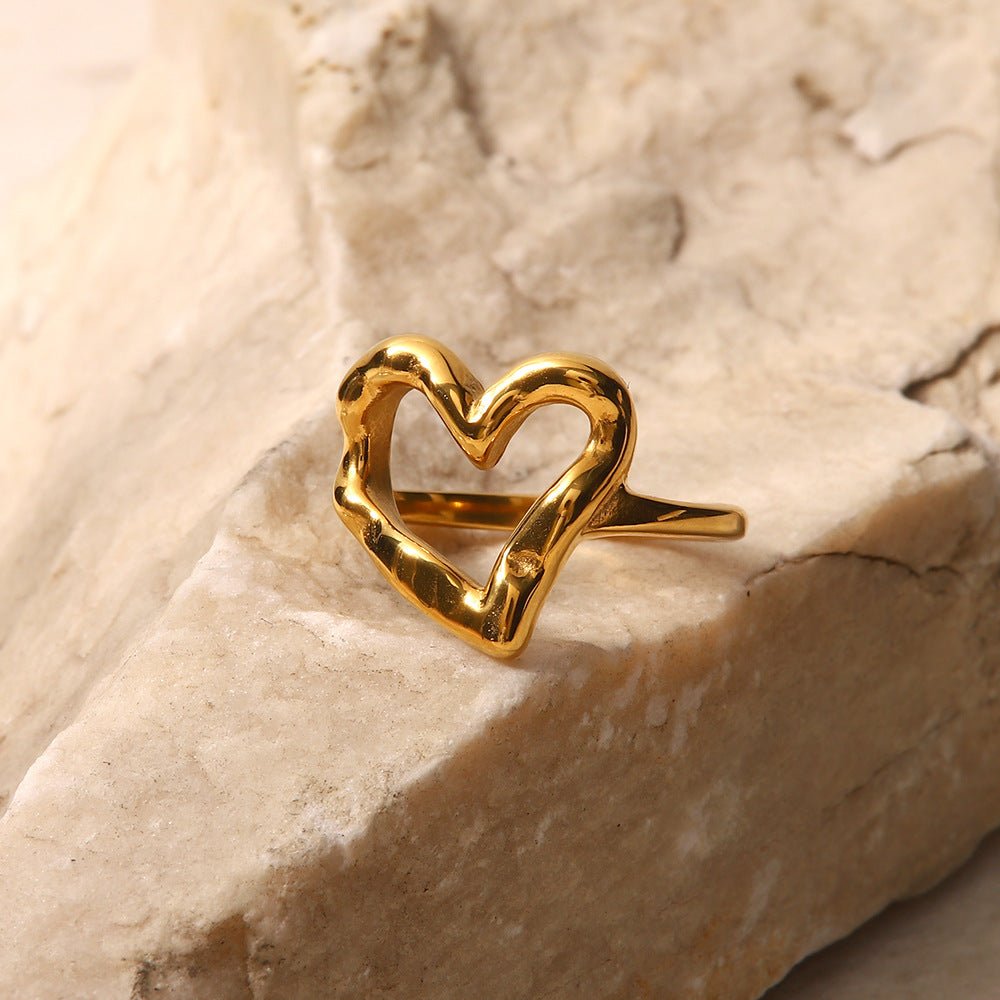 Verity Hjerteformet Ring