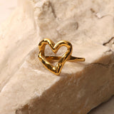 Verity Hjerteformet Ring